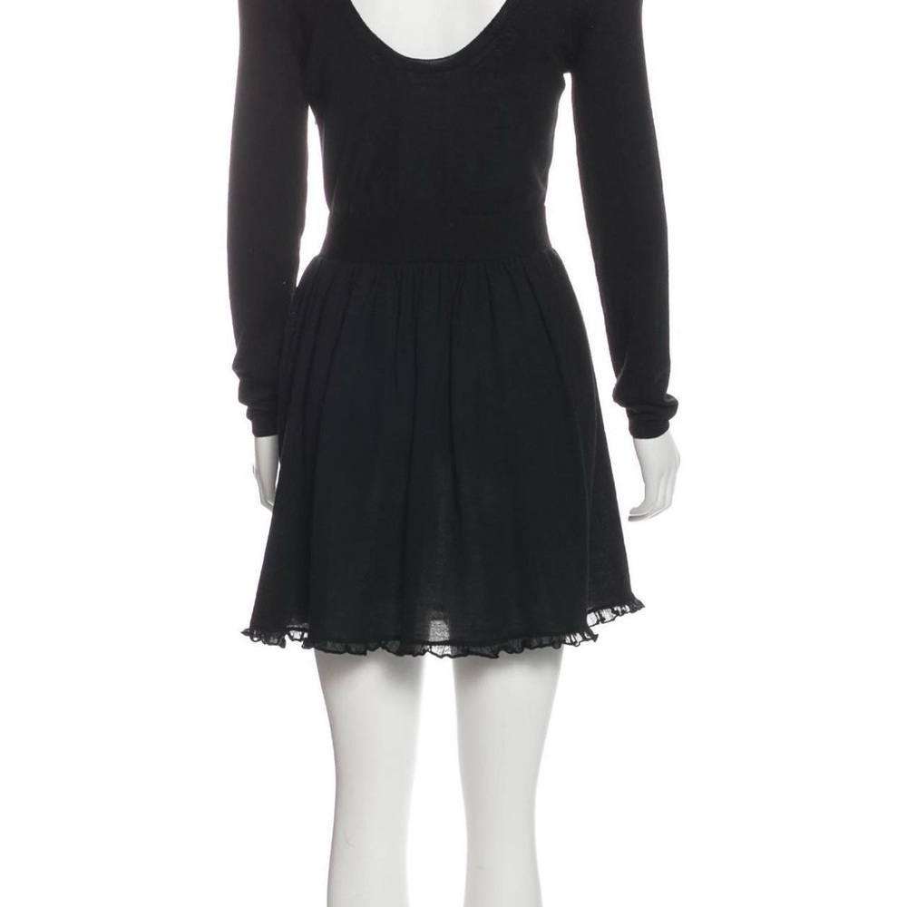 RED Valentino Black Wool Dress